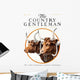 Cover Country Gentleman Agricultural Wall Decal Design 14
