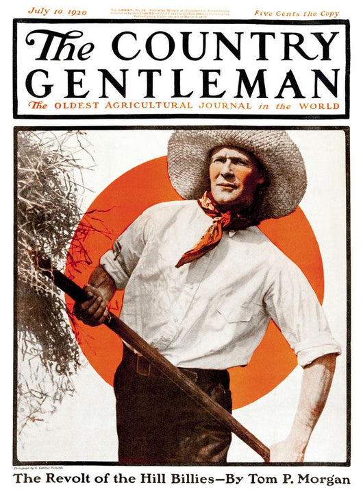 Cover Country Gentleman Agricultural Wall Decal Design 9