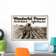 Historic Tractor Advertisement Wall Decal