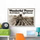 Historic Tractor Advertisement Wall Decal