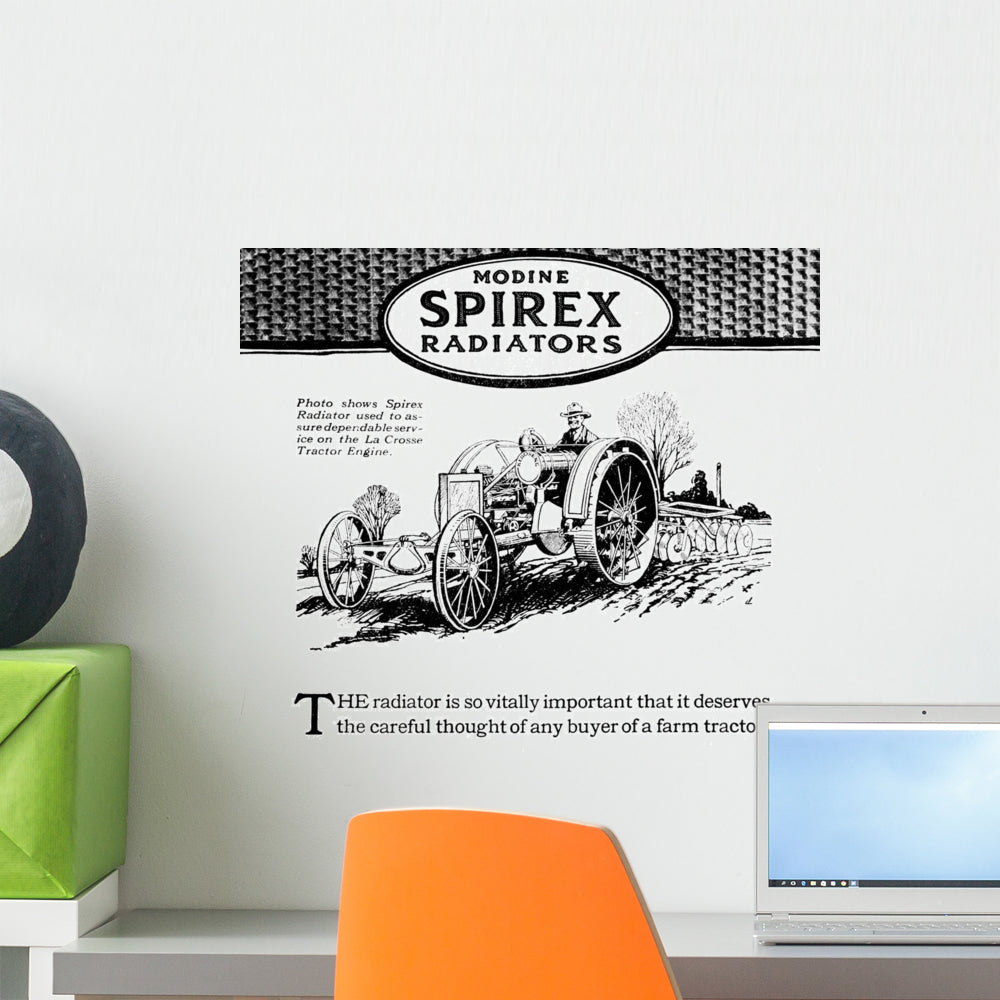 Modine Spirex Radiator Advertisement Wall Decal - WallMonkeys.com ...