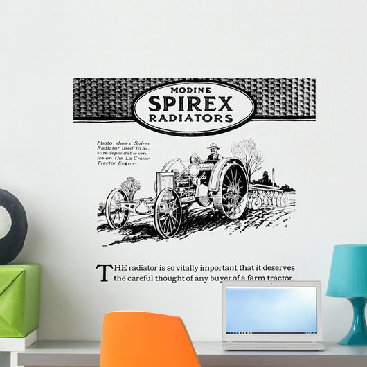 Modine Spirex Radiator Advertisement Wall Decal