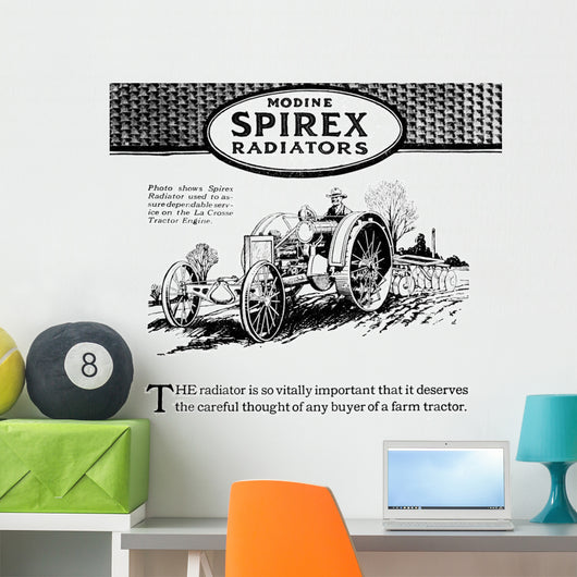 Modine Spirex Radiator Advertisement Wall Decal