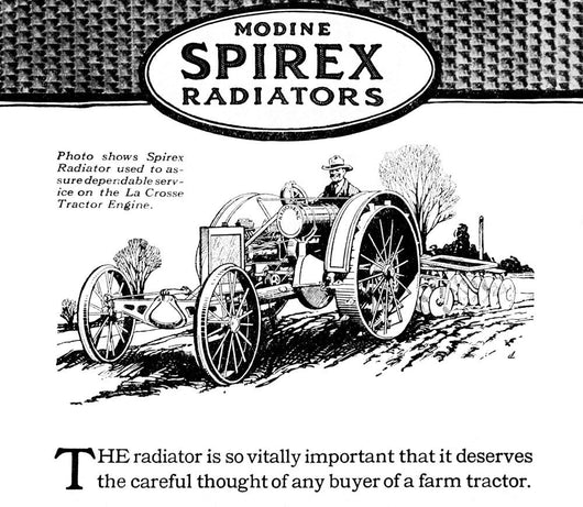 Modine Spirex Radiator Advertisement Wall Decal