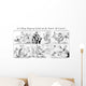 Comic Strip Country Gentleman Wall Decal Design 4