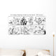 Comic Strip Country Gentleman Wall Decal Design 4