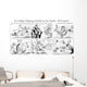 Comic Strip Country Gentleman Wall Decal Design 4