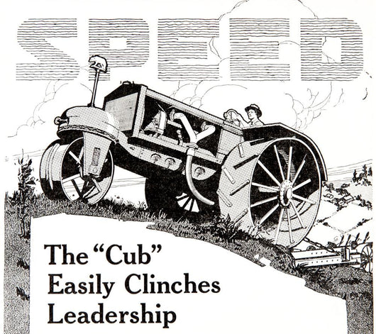 Historic Advertisement Cub Tractor Wall Decal