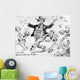 Comic Strip Country Gentleman Wall Decal Design 3