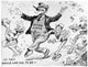 Comic Strip Country Gentleman Wall Decal Design 3