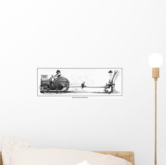 Comic Strip Country Gentleman Wall Decal Design 1