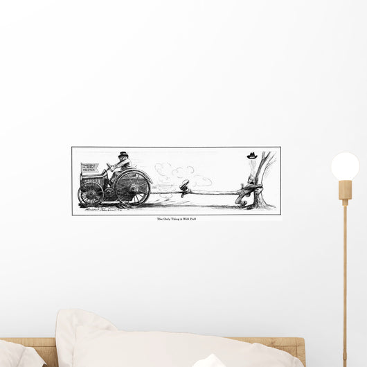 Comic Strip Country Gentleman Wall Decal Design 1