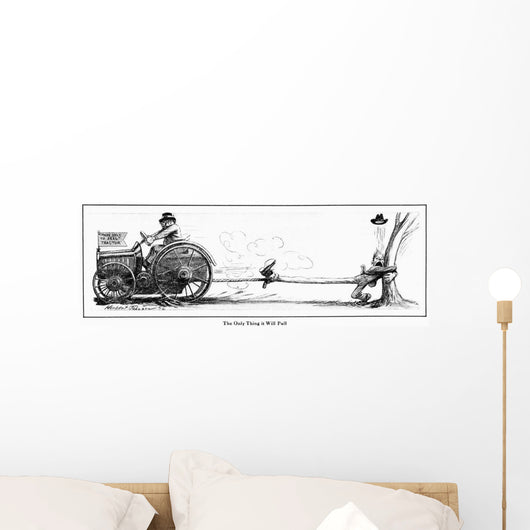 Comic Strip Country Gentleman Wall Decal Design 1