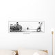 Comic Strip Country Gentleman Wall Decal Design 1