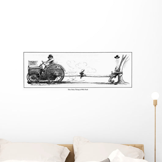 Comic Strip Country Gentleman Wall Decal Design 1