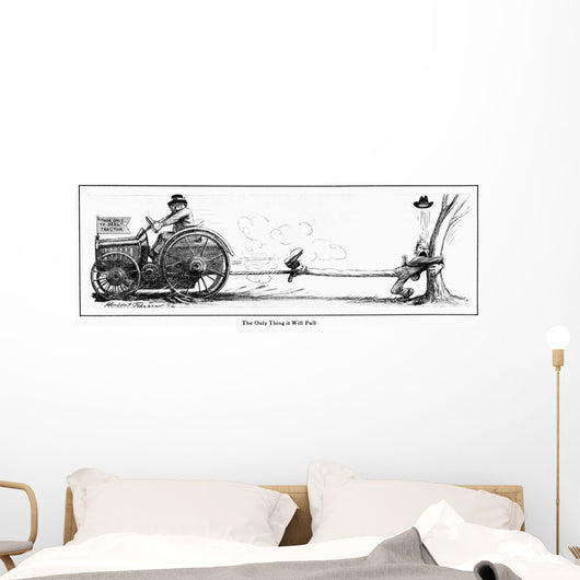Comic Strip Country Gentleman Wall Decal Design 1