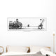 Comic Strip Country Gentleman Wall Decal Design 1
