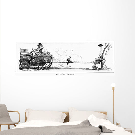 Comic Strip Country Gentleman Wall Decal Design 1