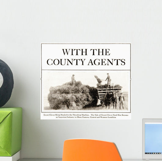 Advertisement Country Gentleman Agricultural Wall Decal