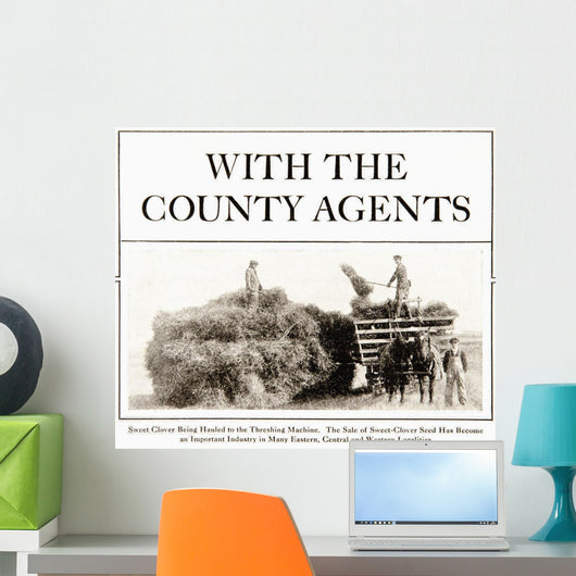 Advertisement Country Gentleman Agricultural Wall Decal