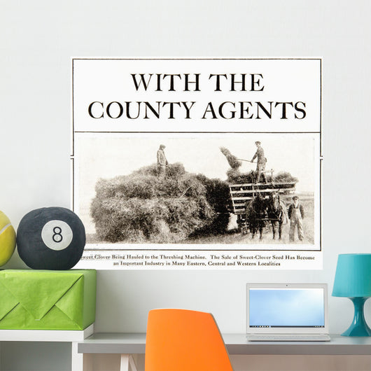 Advertisement Country Gentleman Agricultural Wall Decal