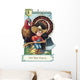 Thanksgiving Greeting Card with Wall Decal