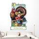 Thanksgiving Greeting Card with Wall Decal
