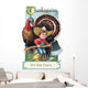 Thanksgiving Greeting Card with Wall Decal