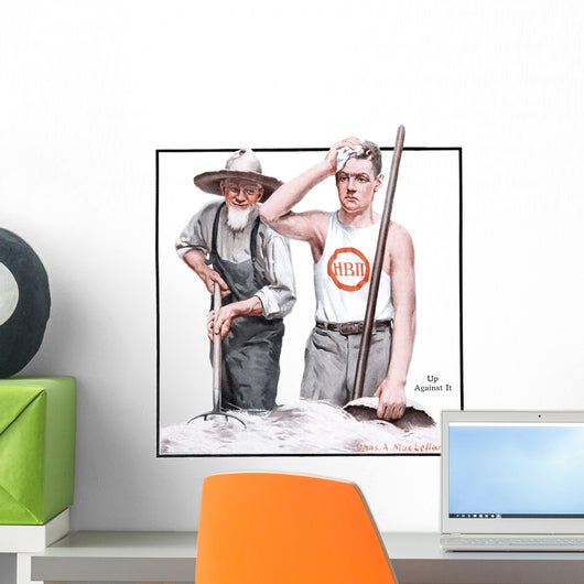 Cover Country Gentleman Agricultural Wall Decal Design 5