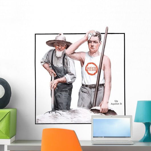 Cover Country Gentleman Agricultural Wall Decal Design 5