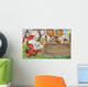 Vintage Halloween Greeting Card Wall Decal