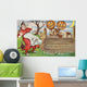 Vintage Halloween Greeting Card Wall Decal