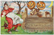 Vintage Halloween Greeting Card Wall Decal