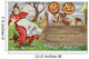 Vintage Halloween Greeting Card Wall Decal