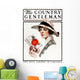 Cover of Country Gentleman agricultural magazine Wall Mural