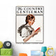 Cover of Country Gentleman agricultural magazine Wall Mural