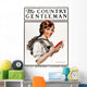 Cover of Country Gentleman agricultural magazine Wall Mural