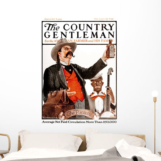 Cover of Country Gentleman agricultural magazine Wall Mural