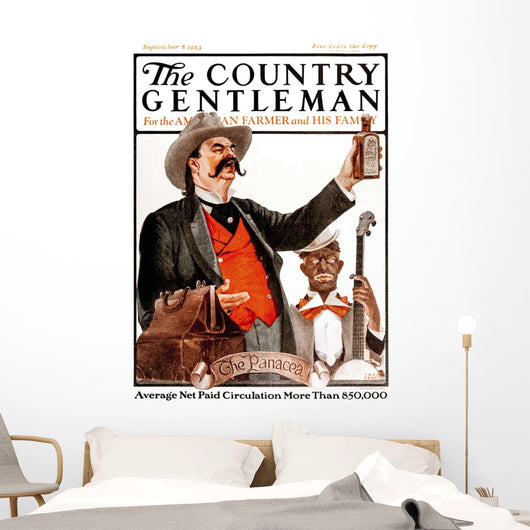 Cover of Country Gentleman agricultural magazine Wall Mural