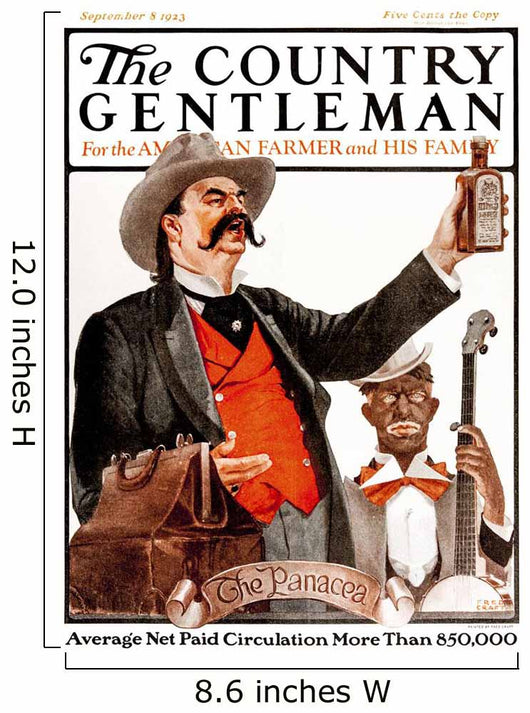 Cover of Country Gentleman agricultural magazine Wall Mural