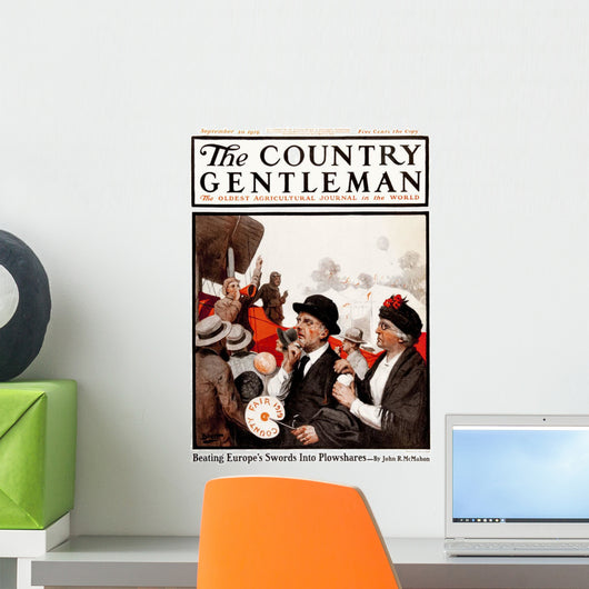 Cover of Country Gentleman agricultural magazine Wall Mural