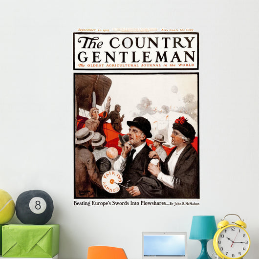 Cover of Country Gentleman agricultural magazine Wall Mural