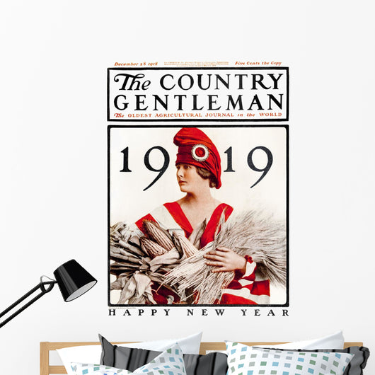 Cover of Country Gentleman agricultural magazine Wall Mural