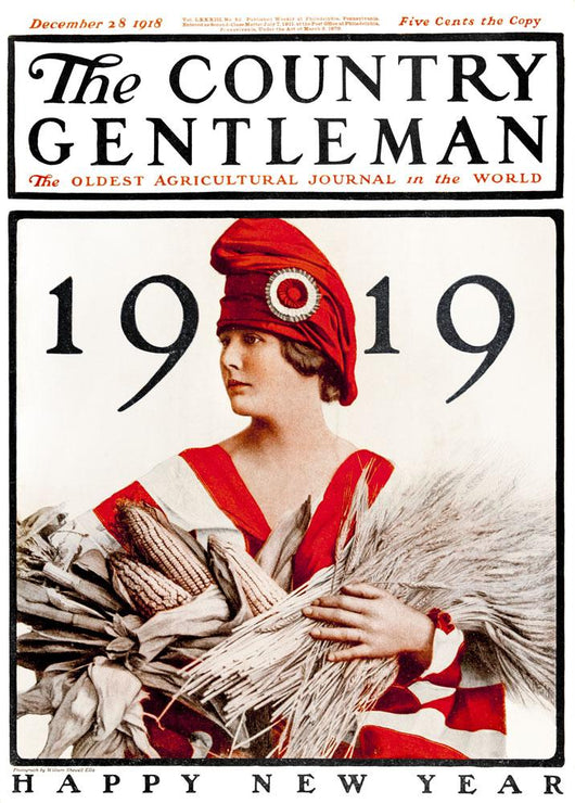 Cover of Country Gentleman agricultural magazine Wall Mural