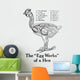 Historic Anatomical Illustration Hens Wall Mural