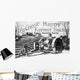 Historic LaCrosse tractor advertisement Wall Mural