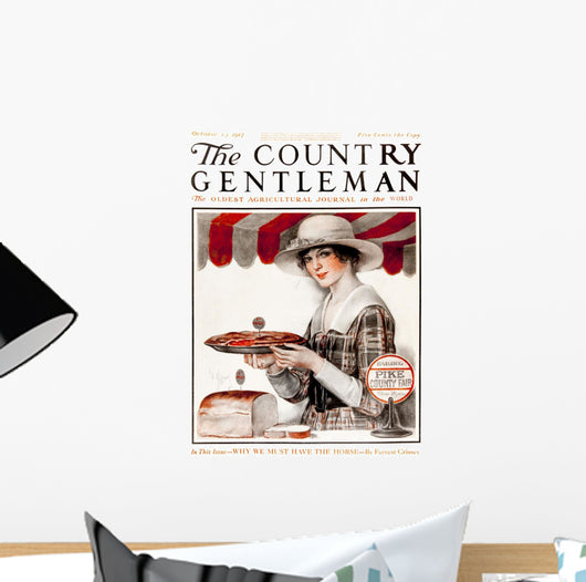 Cover of Country Gentleman agricultural magazine Wall Mural