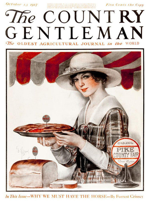 Cover of Country Gentleman agricultural magazine Wall Mural