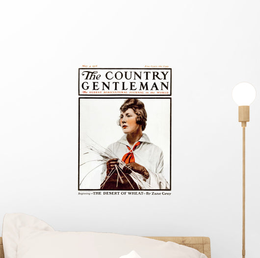 Cover of Country Gentleman agricultural magazine Wall Mural