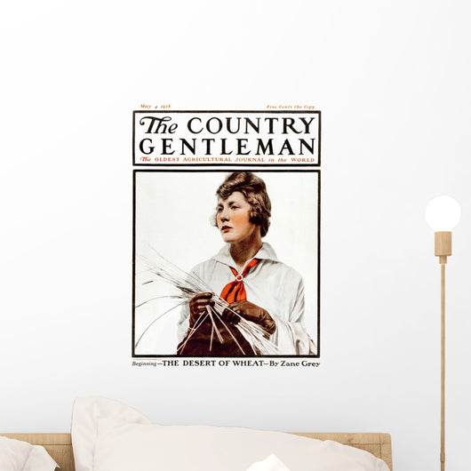 Cover of Country Gentleman agricultural magazine Wall Mural